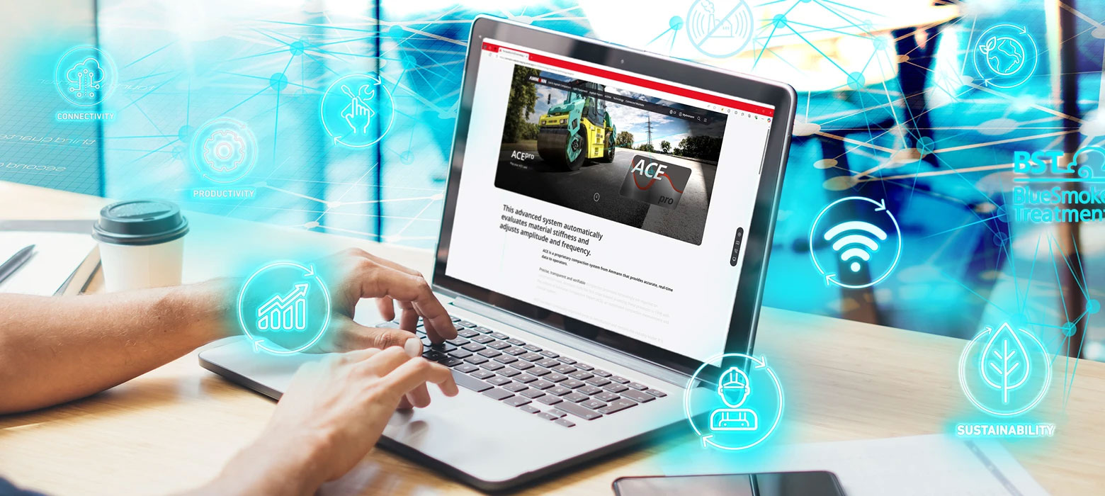 ACE là hệ thống đầm nén độc quyền của Ammann cung cấp dữ liệu chính xác, thời gian thực cho người vận hành.