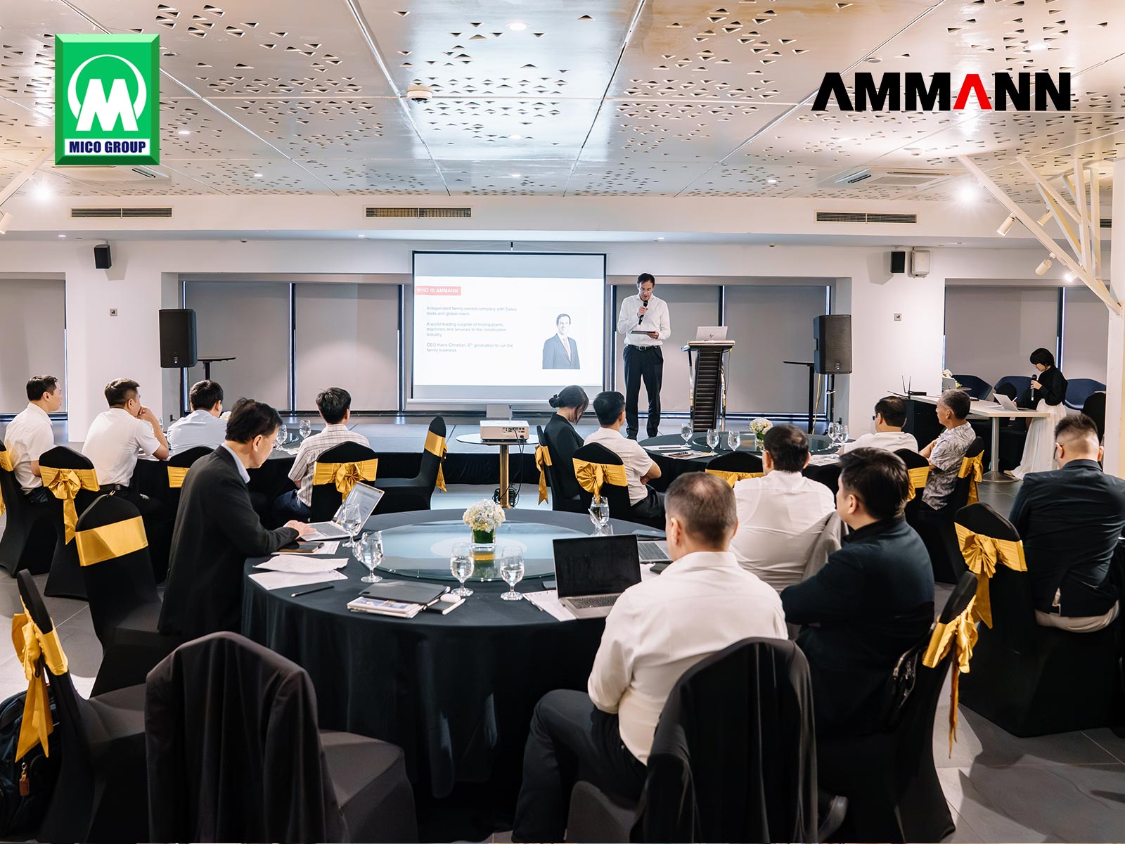 MICO GROUP tự hào là đối tác đồng hành cùng AMMANN trong việc phát triển thị trường
