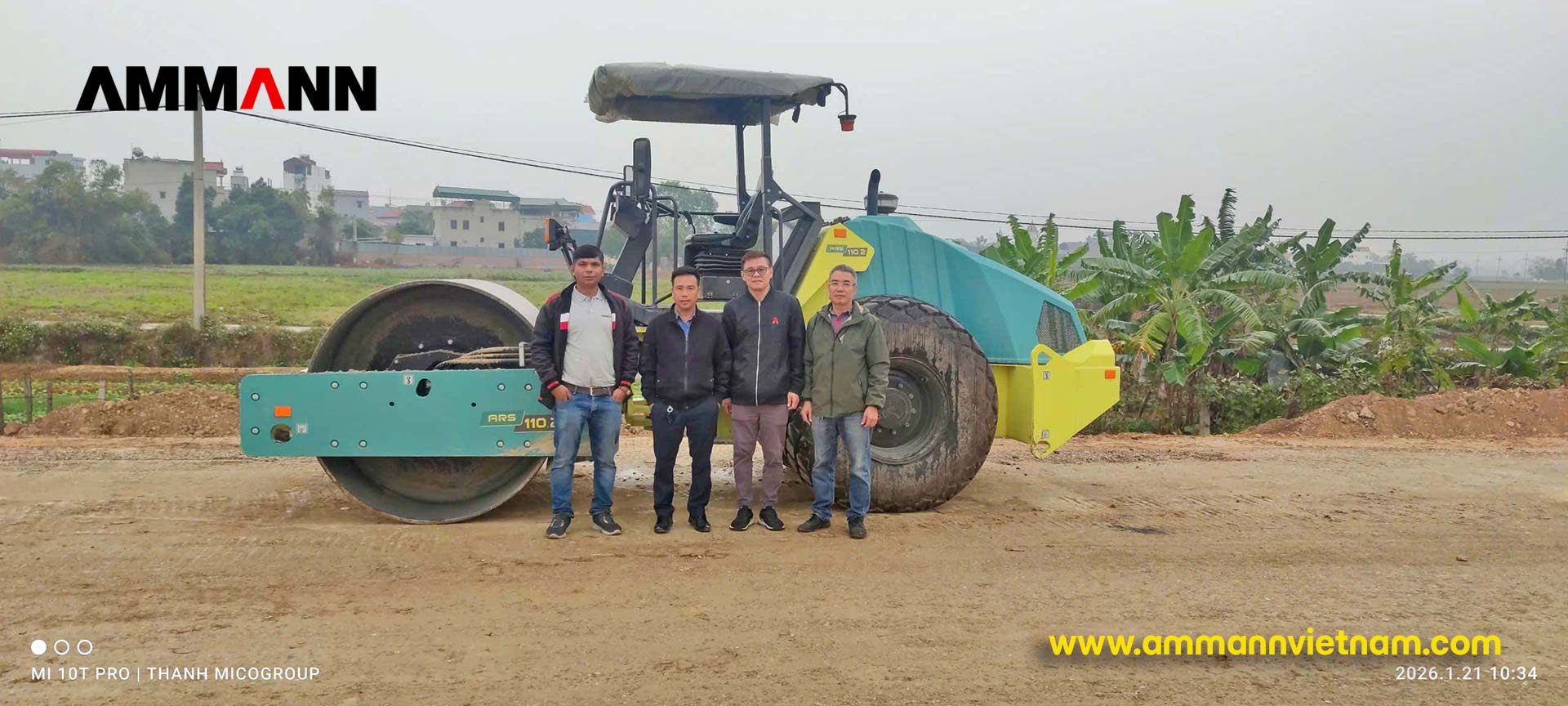 Chuyên gia AMMANN Training thiết bị thi công xây dựng tại Văn phòng MICO GROUP - ảnh 7