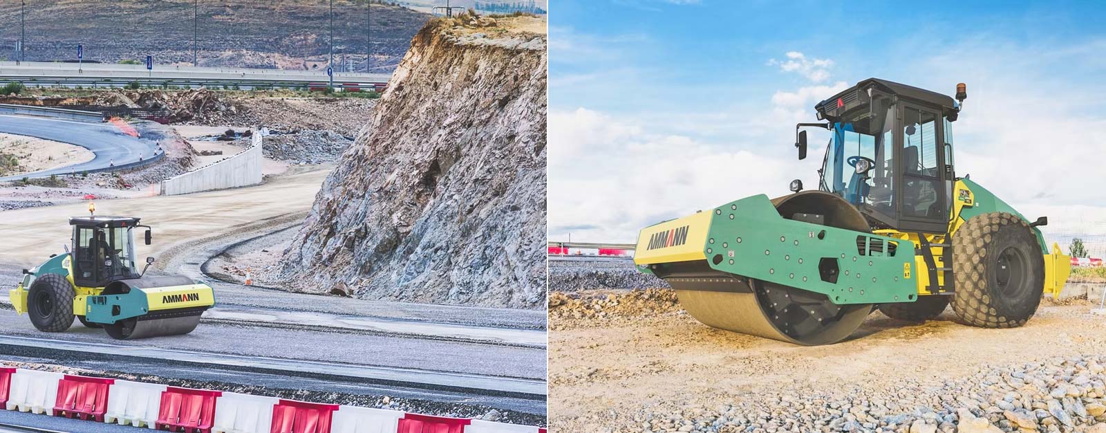 Xe lu rung một trống Ammann ARS 110.1 | Thụy Sỹ