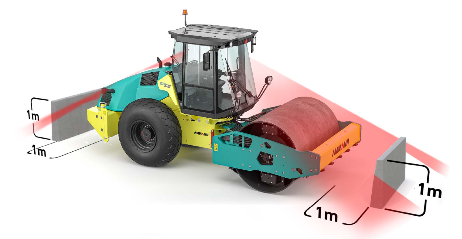 Xe lu rung một trống Ammann ARS 110.1 | Thụy Sỹ