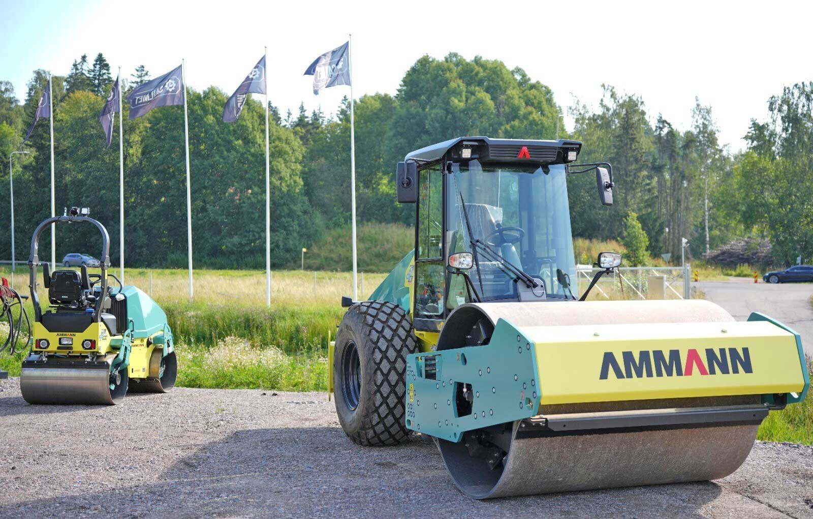 Xe lu rung một trống Ammann ASC 130 | Thụy Sỹ