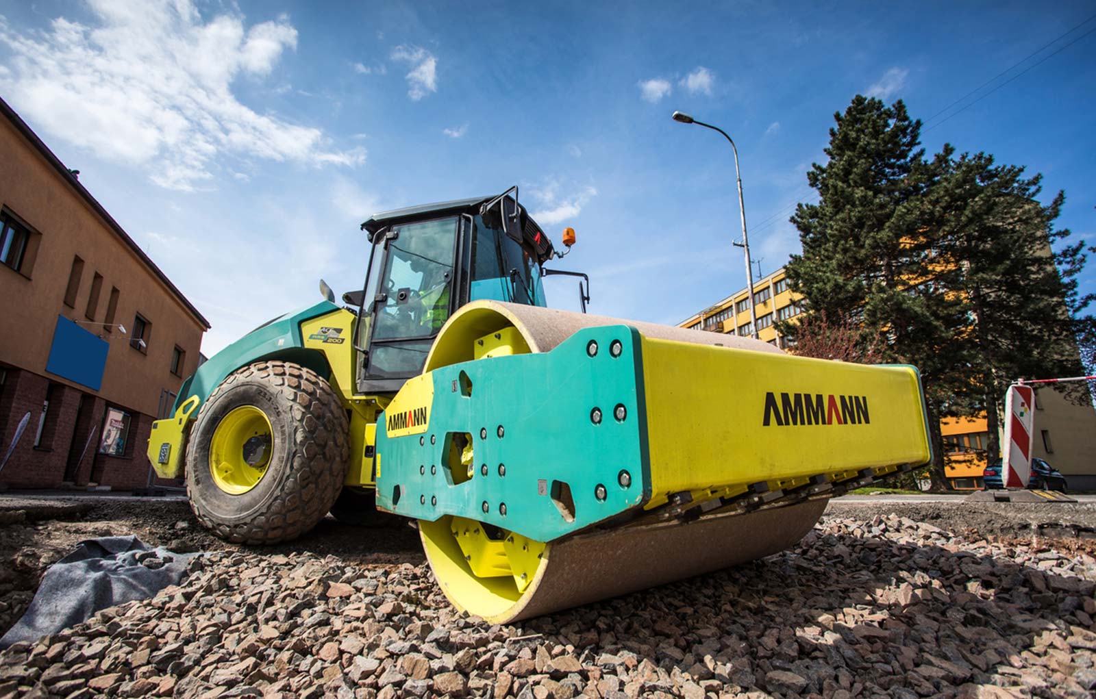 Xe lu rung một trống Ammann ARS 200 20 tấn