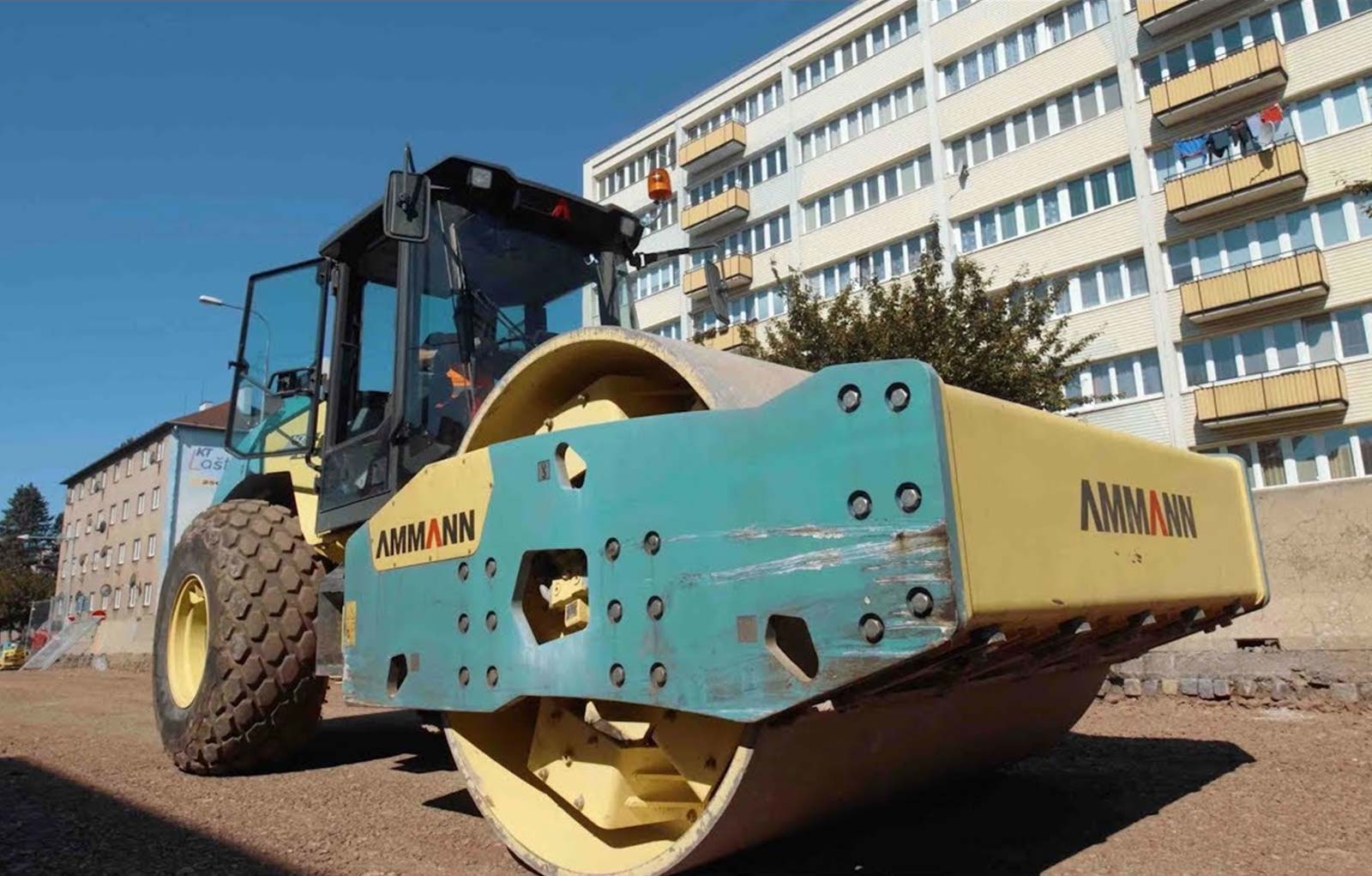 Xe lu rung một trống Ammann ARS 200 20 tấn