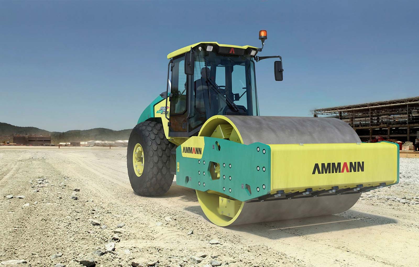Xe lu rung một trống Ammann ARS 200 PD 20 tấn