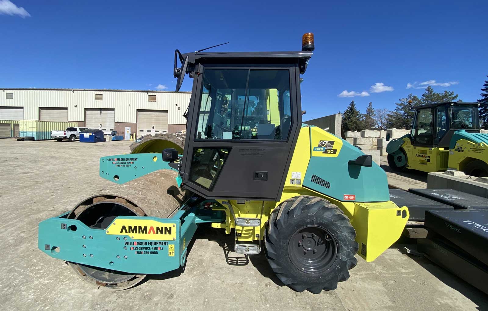 Xe lu rung một trống Ammann ARS 50 PD 5 tấn