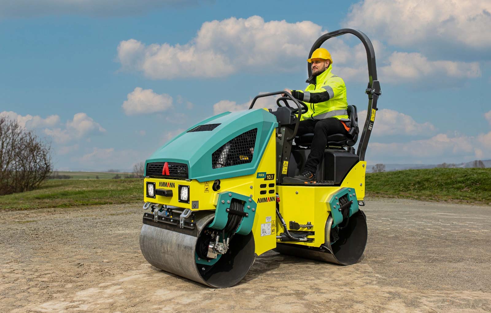 Xe lu 2 bánh thép Ammann ARX 10.1 | Thụy Sỹ