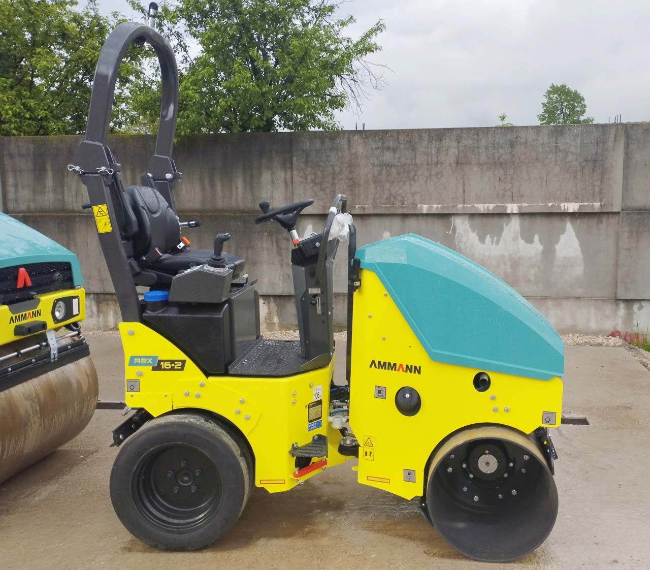 Xe lu 2 bánh Ammann ARX 16-2C | Thụy Sỹ