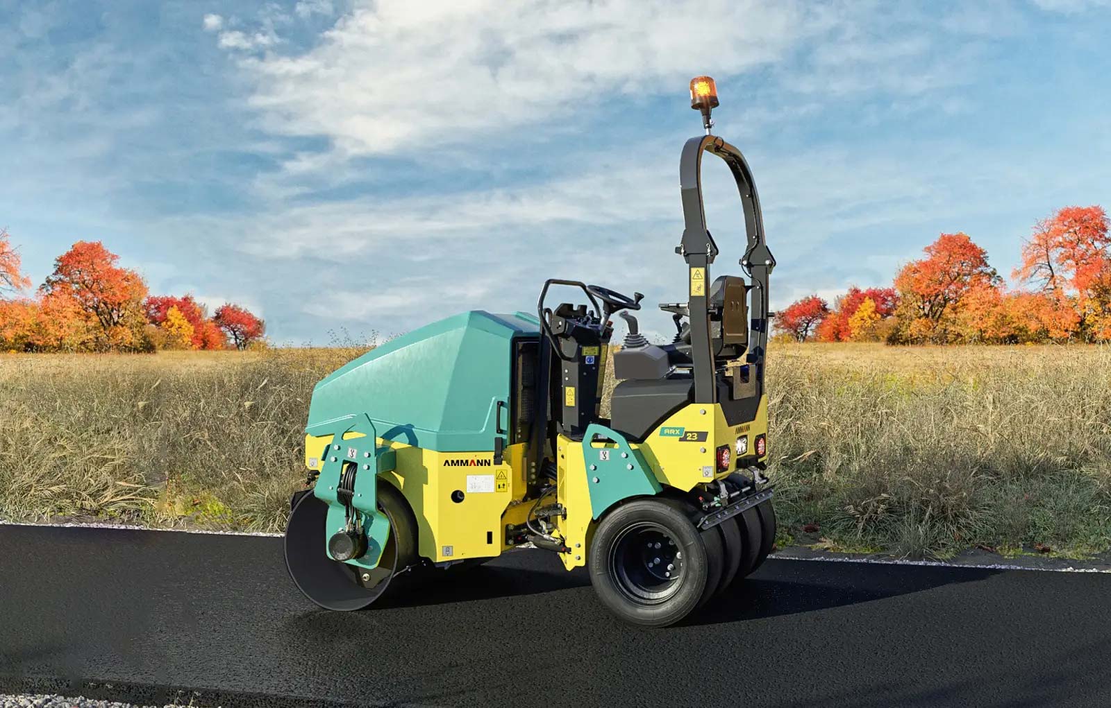 Xe lu 2 bánh thép Ammann ARX 26-2C | Thụy Sỹ