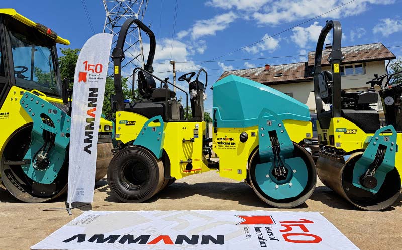 Xe lu 2 bánh Ammann ARX 45-2C | Thụy Sỹ