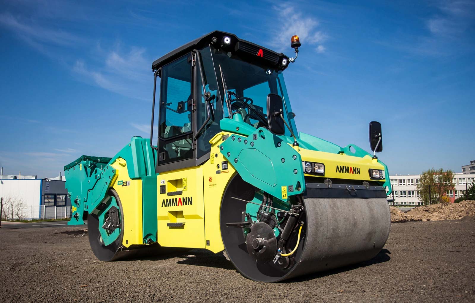 Xe lu 2 bánh thép Ammann ARX 90K