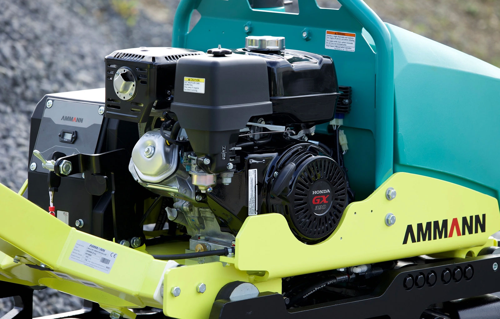 Xe lu dắt tay Ammann ARW 65-S