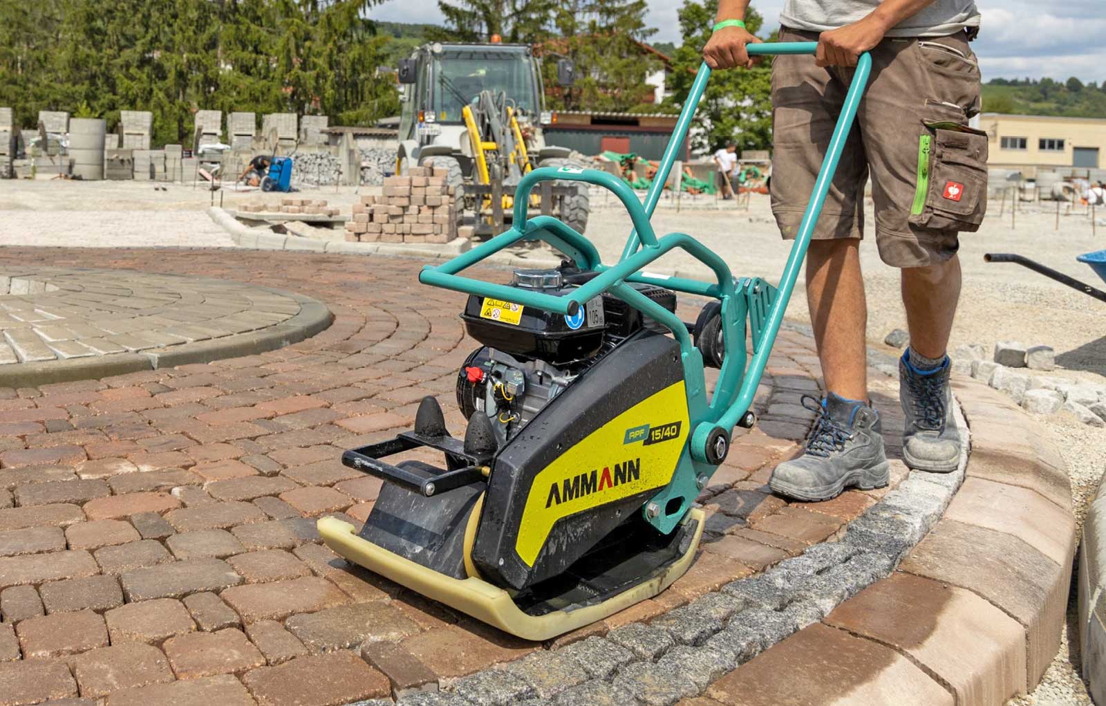 Máy đầm bàn Ammann APF 15/40 | Thụy Sỹ
