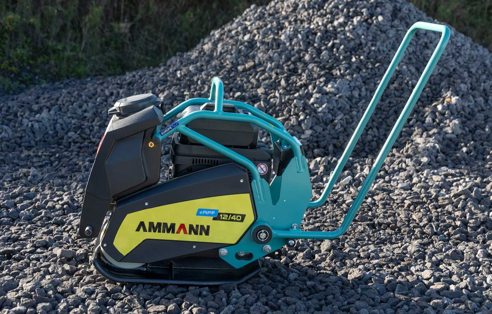 Máy đầm bàn Ammann eAPF 12/40 chạy điện | Thụy Sỹ