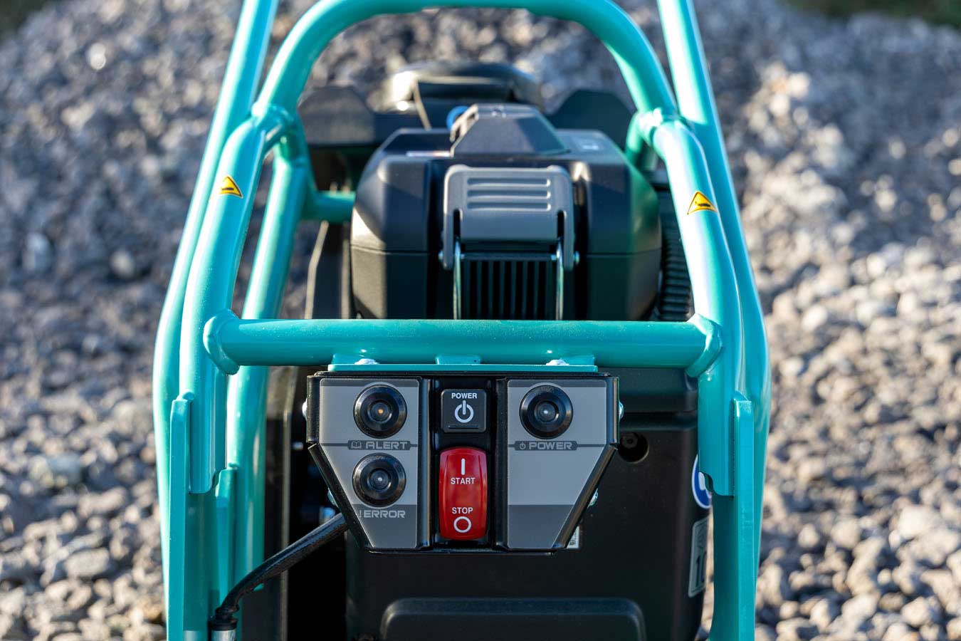 Máy đầm bàn Ammann eAPF 12/50 Honda chạy điện