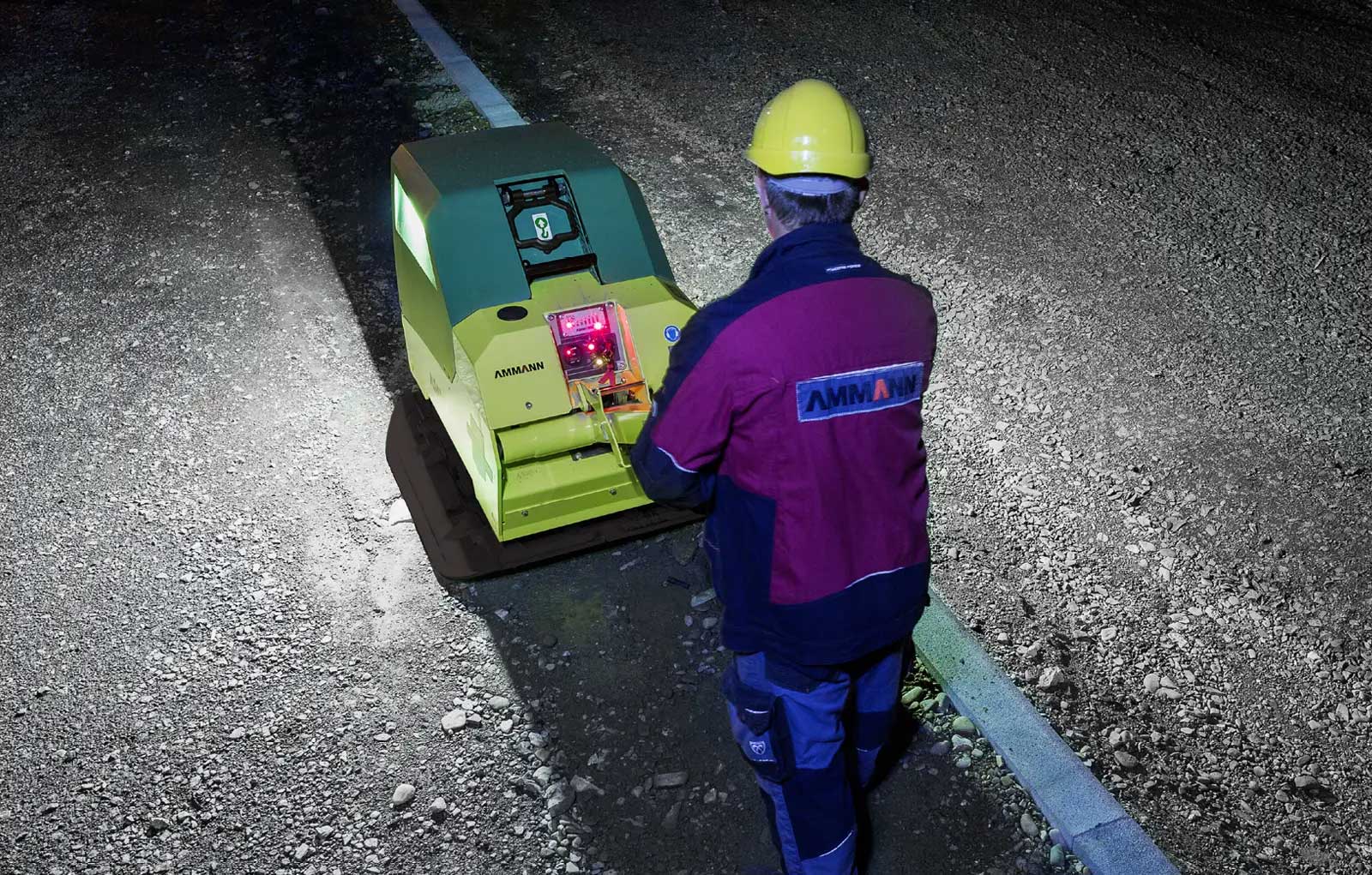 Máy đầm bàn thủy lực Ammann APH 110/95