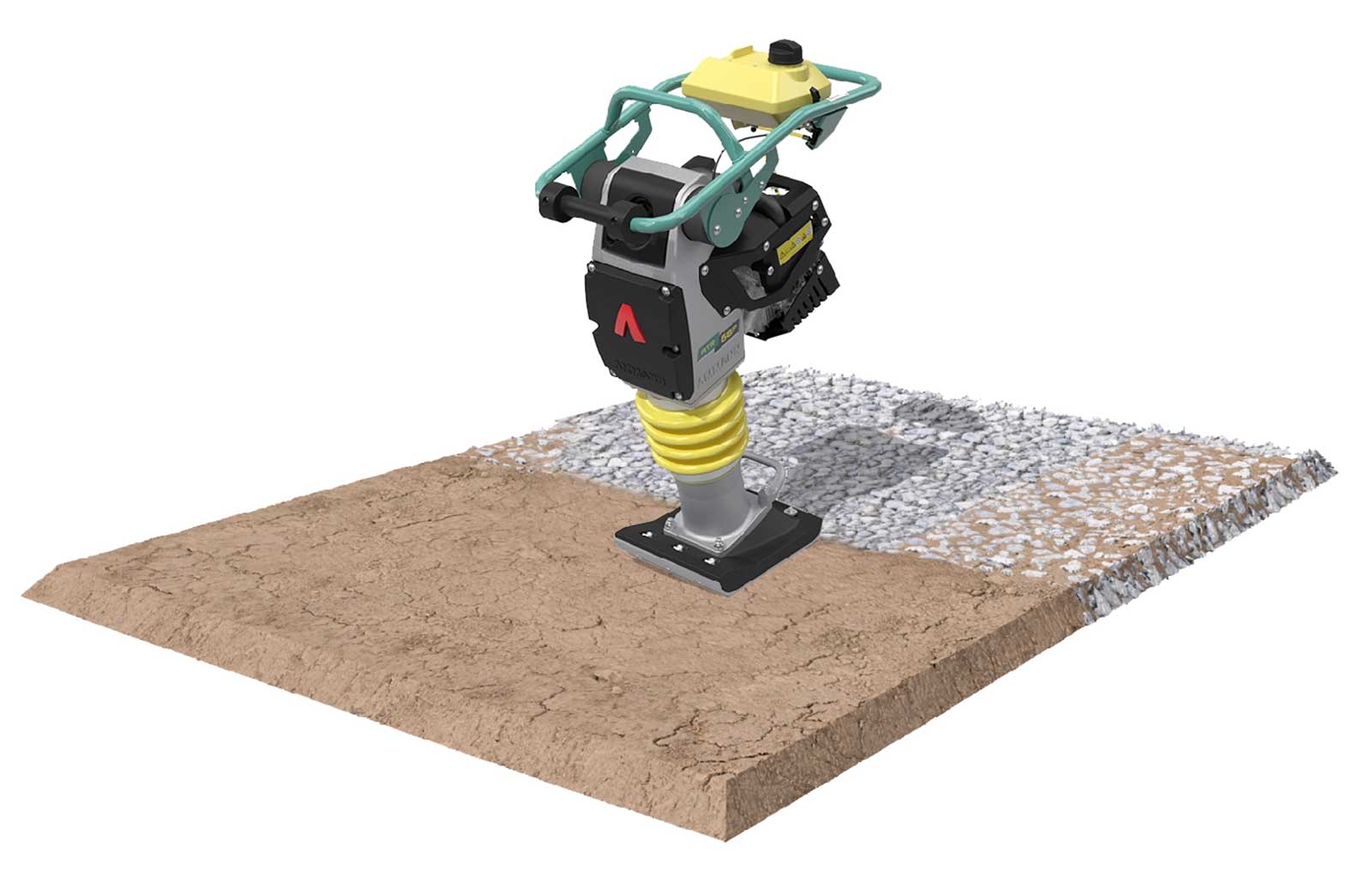 Đầm cóc Ammann ATR 68 P | Thụy Sỹ