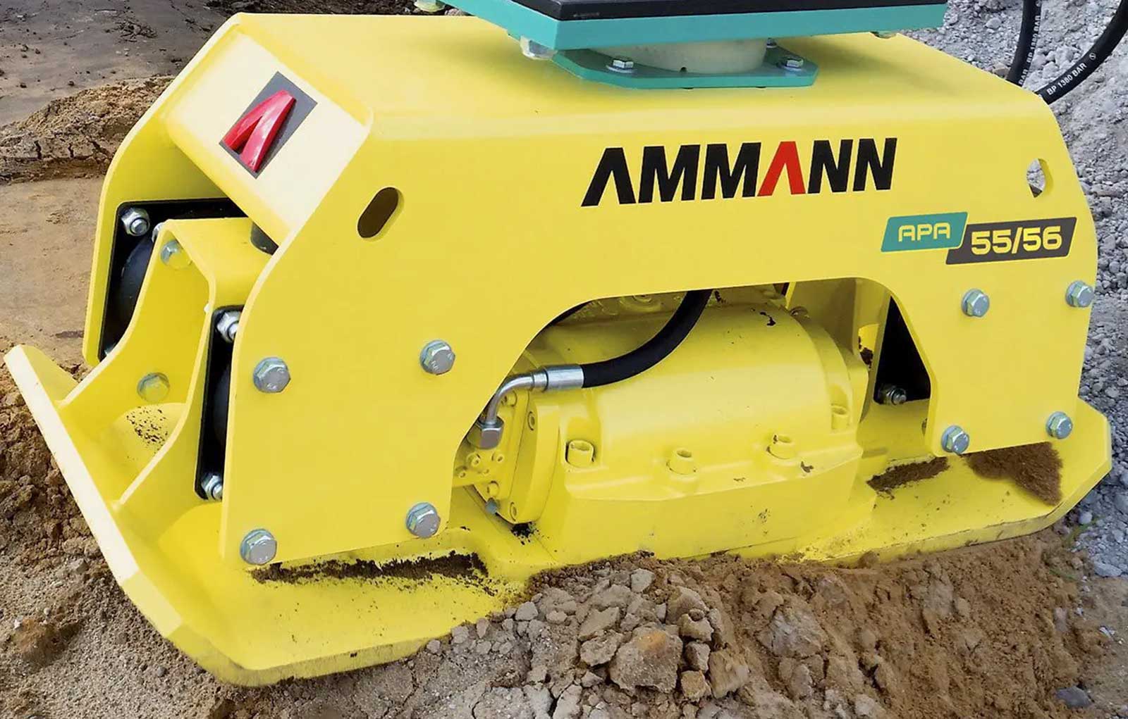 Máy đầm gắn máy đào Ammann APA 55/56