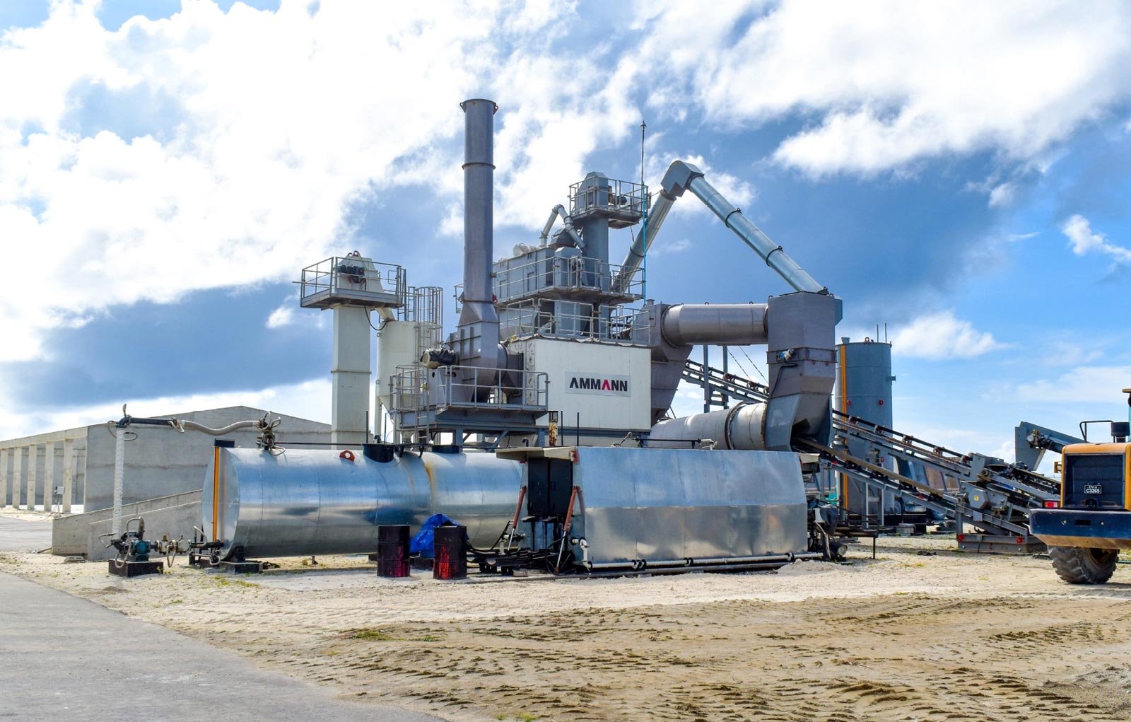 Trạm trộn nhựa đường theo mẻ Ammann ABC ECOTEC