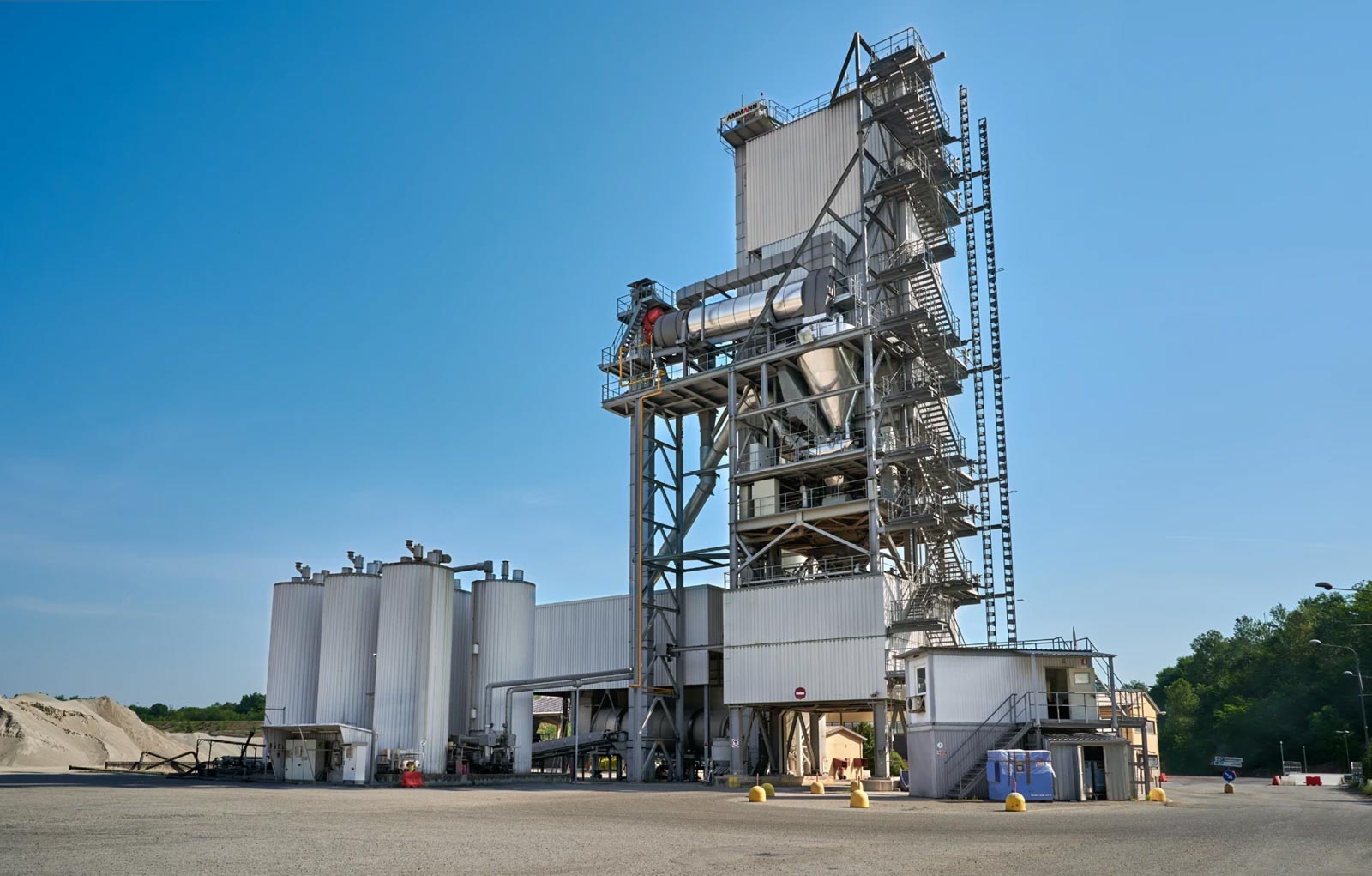 Trạm trộn nhựa đường theo mẻ Ammann ABP UNIVERSAL