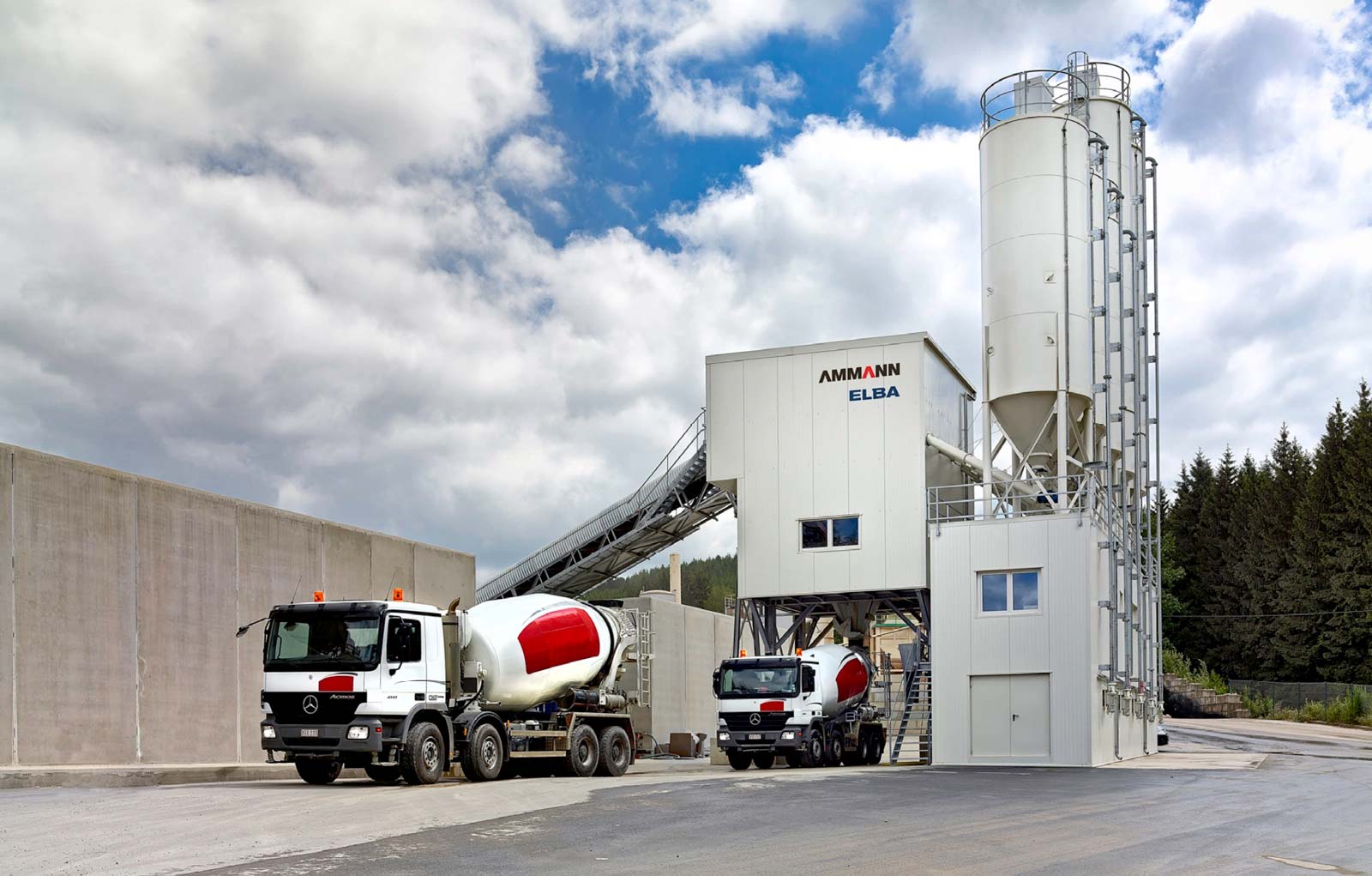 Trạm trộn bê tông Ammann CBS S/T B ELBA