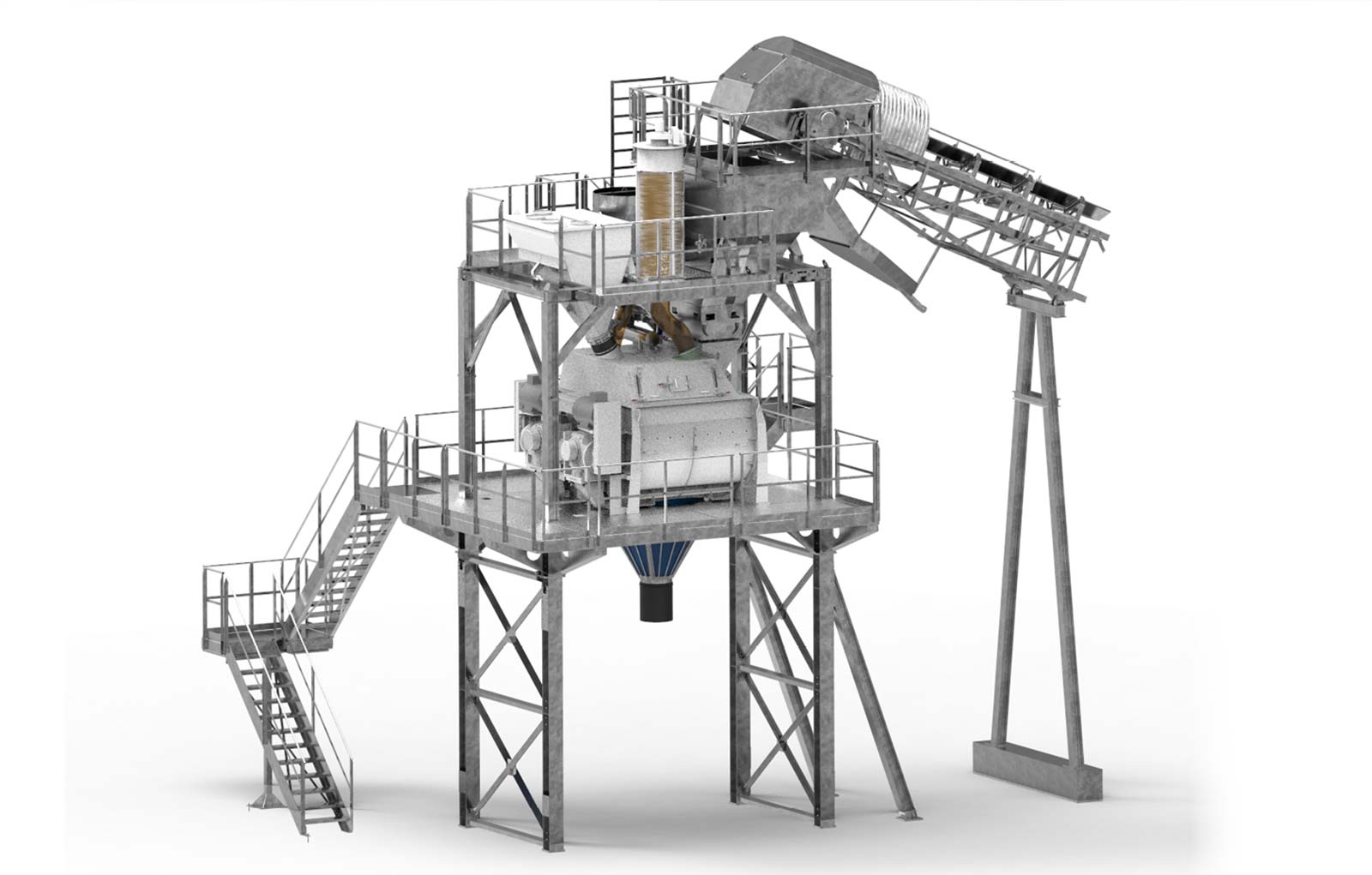 Trạm trộn bê tông Ammann CBS S/T B ELBA