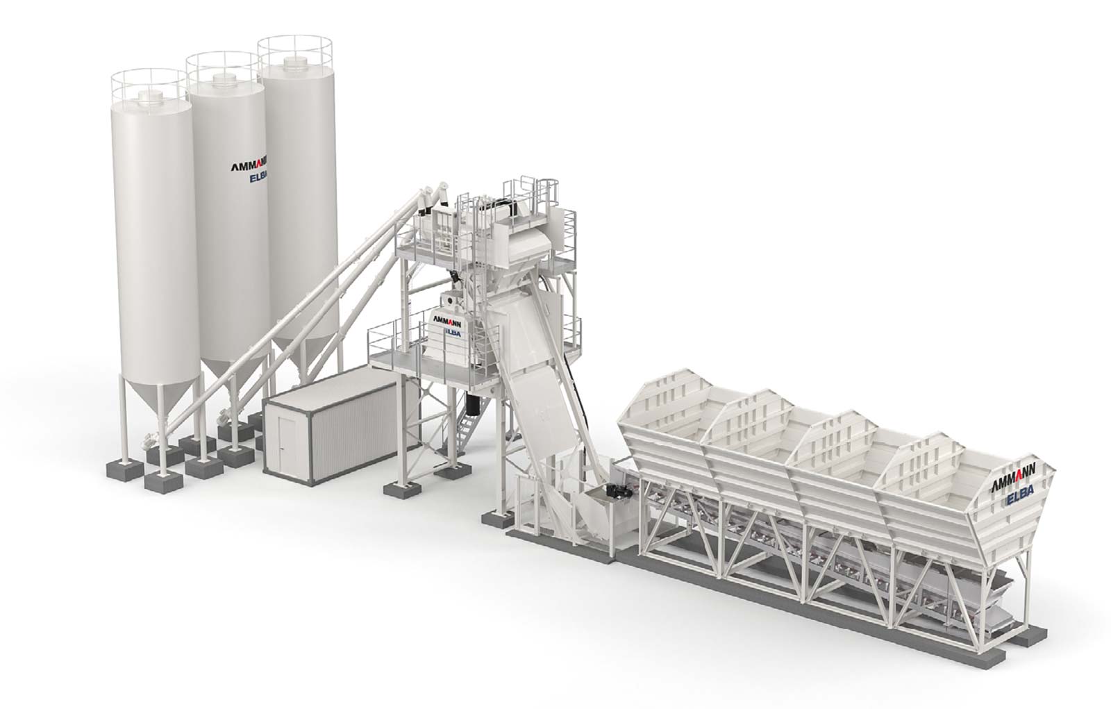 Trạm trộn bê tông Ammann CBS TB ELBA