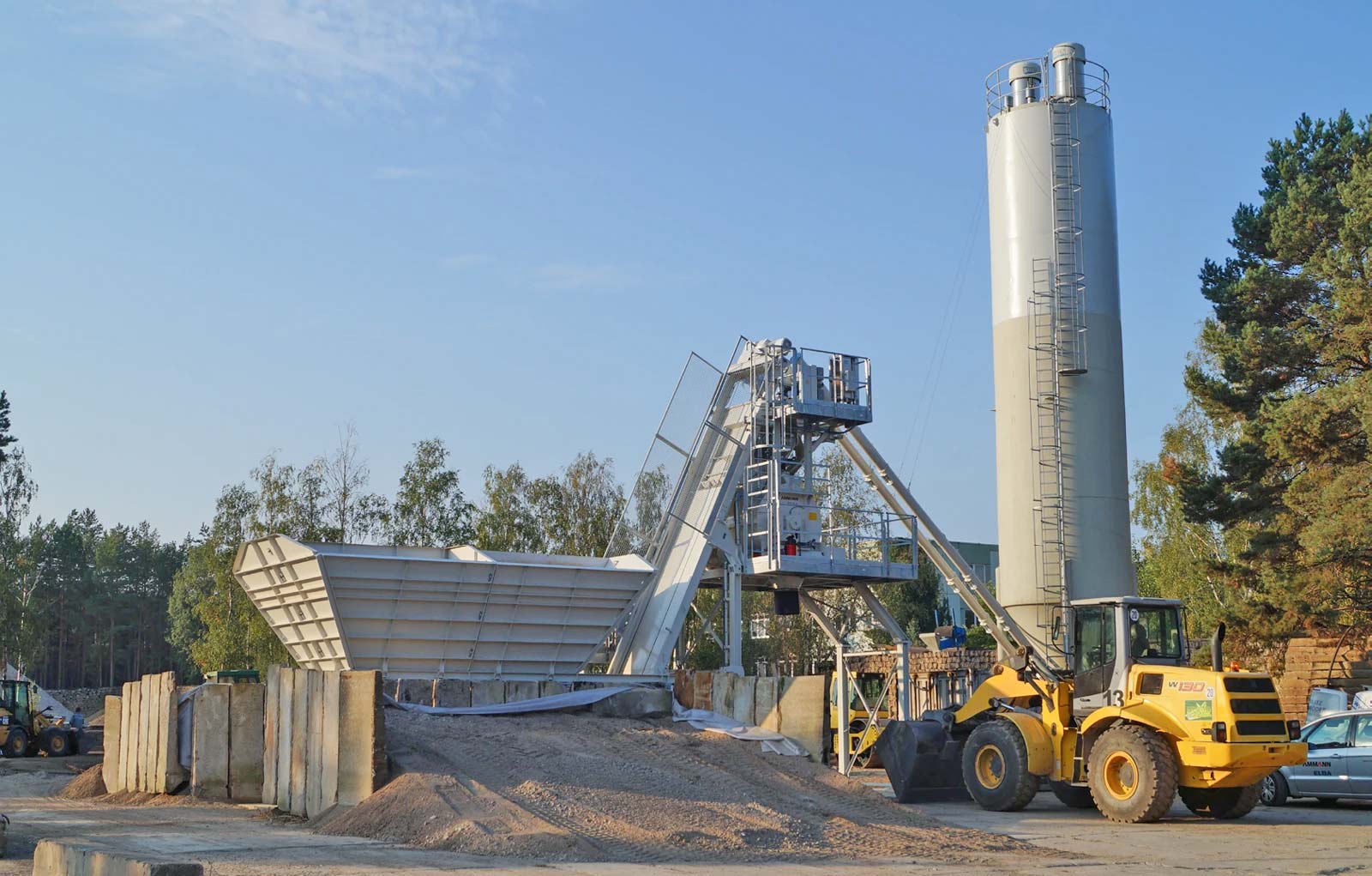 Trạm nạp bê tông Ammann CFS SL ELBA 30-60 m³/giờ