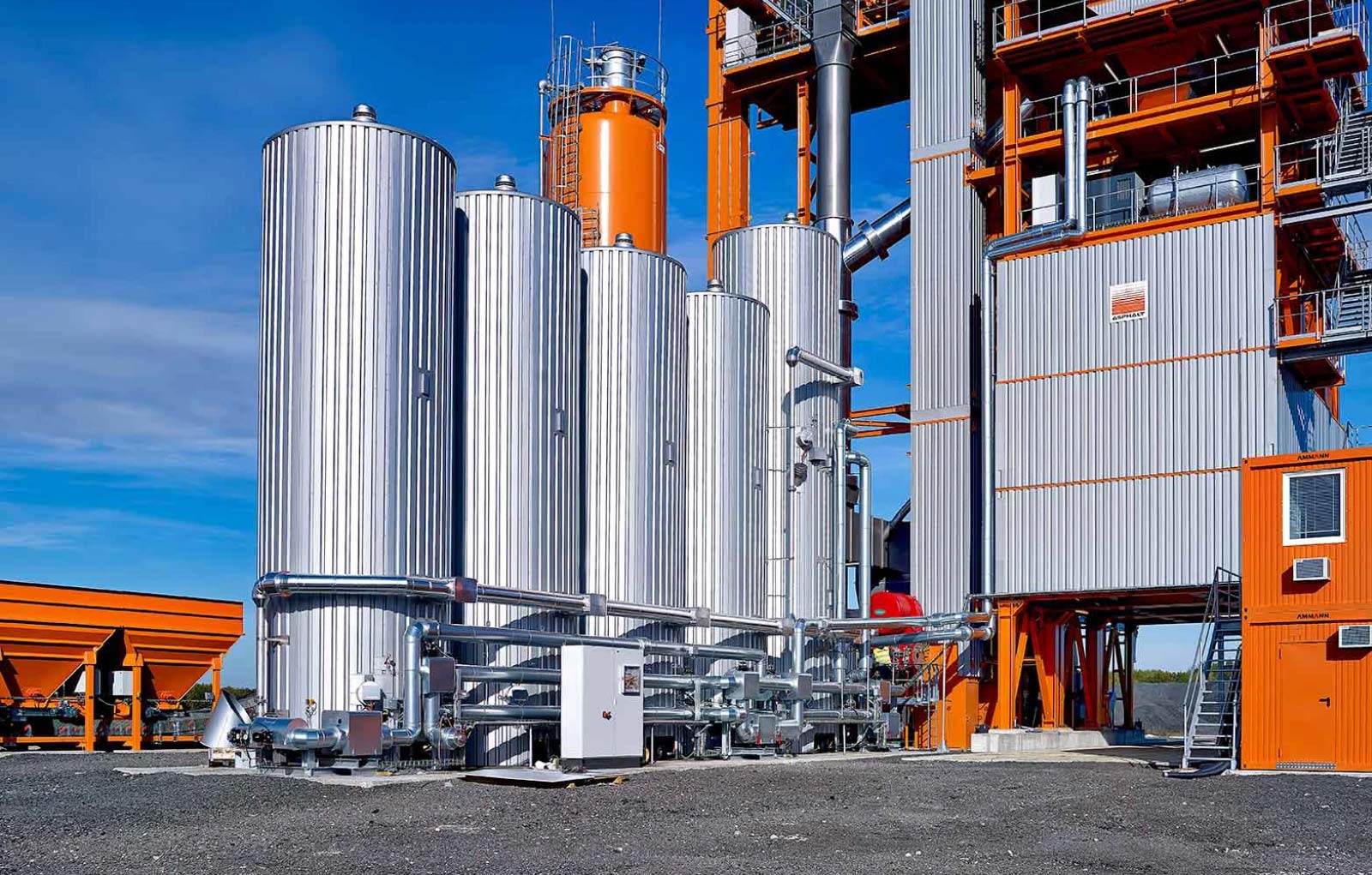 Bồn chứa Bitum gia nhiệt bằng điện Ammann