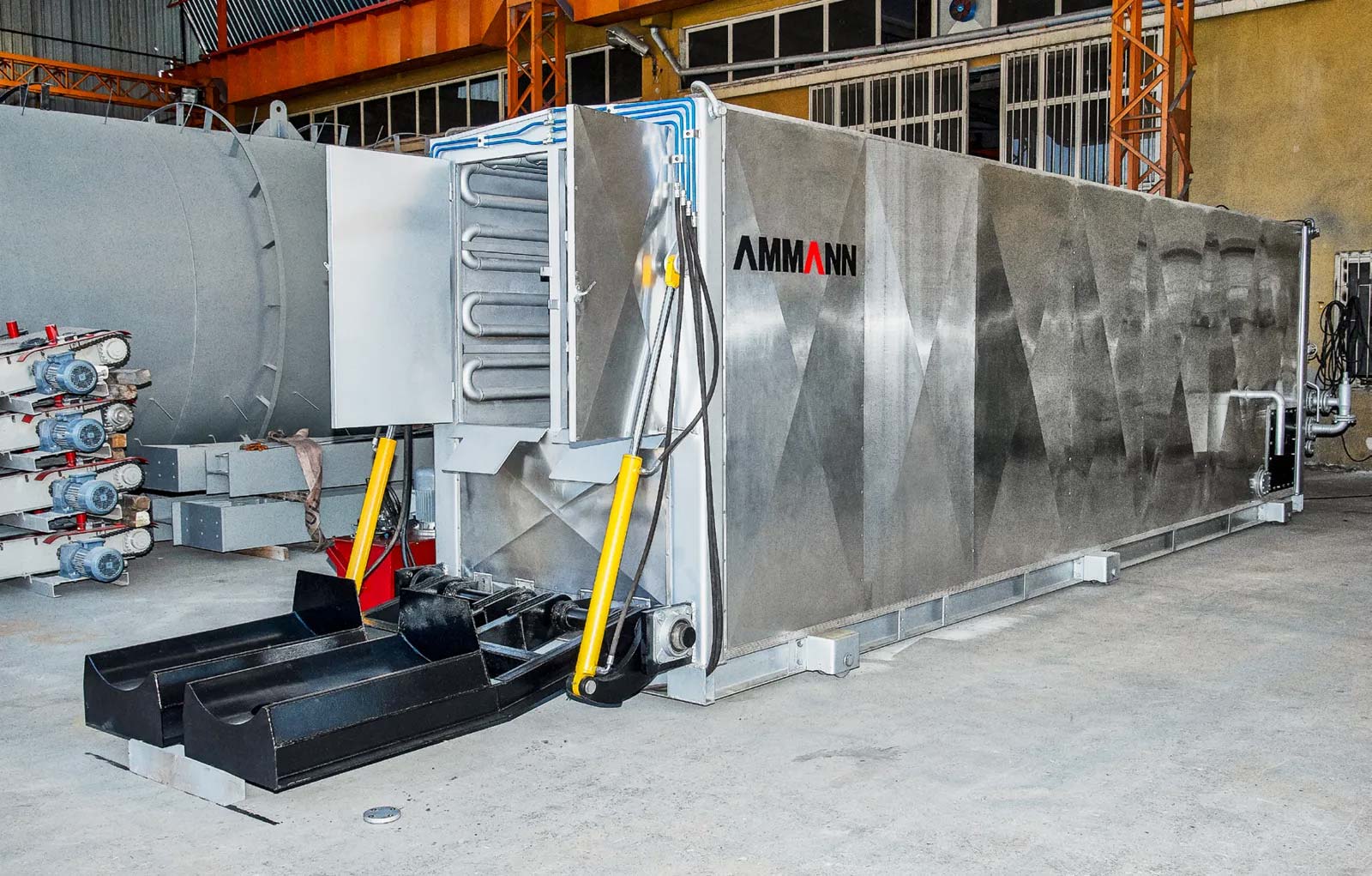 Hệ thống Bồn gia nhiệt Ammann DrumTEK hiệu suất cao