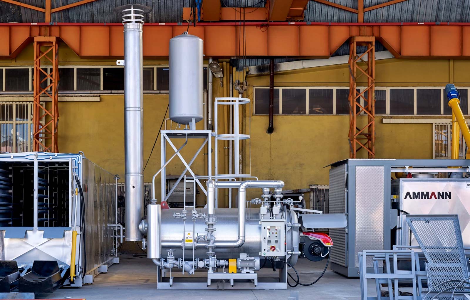 Hệ thống gia nhiệt bitum Ammann HeatTEK