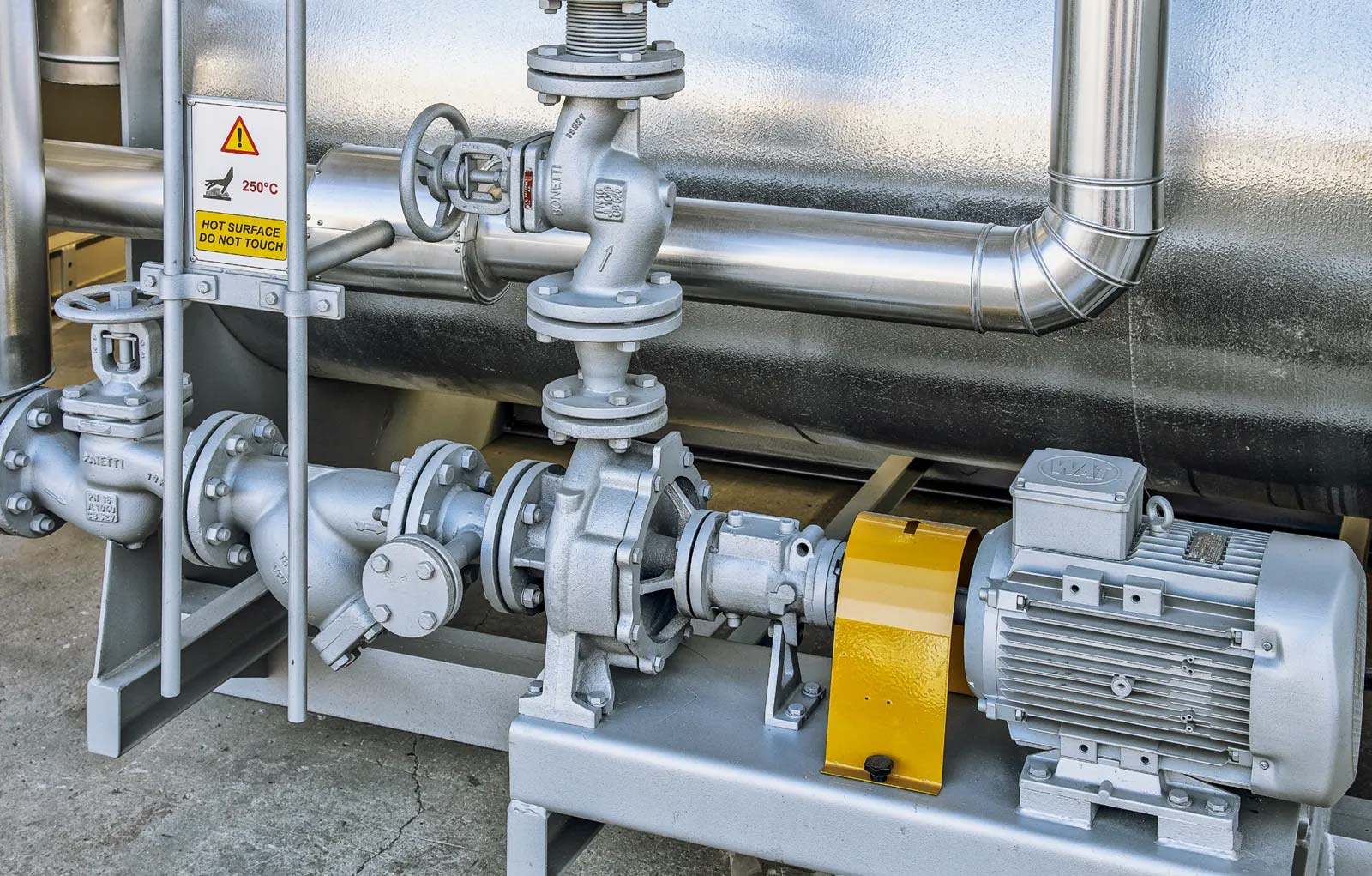 Hệ thống gia nhiệt bitum Ammann HeatTEK