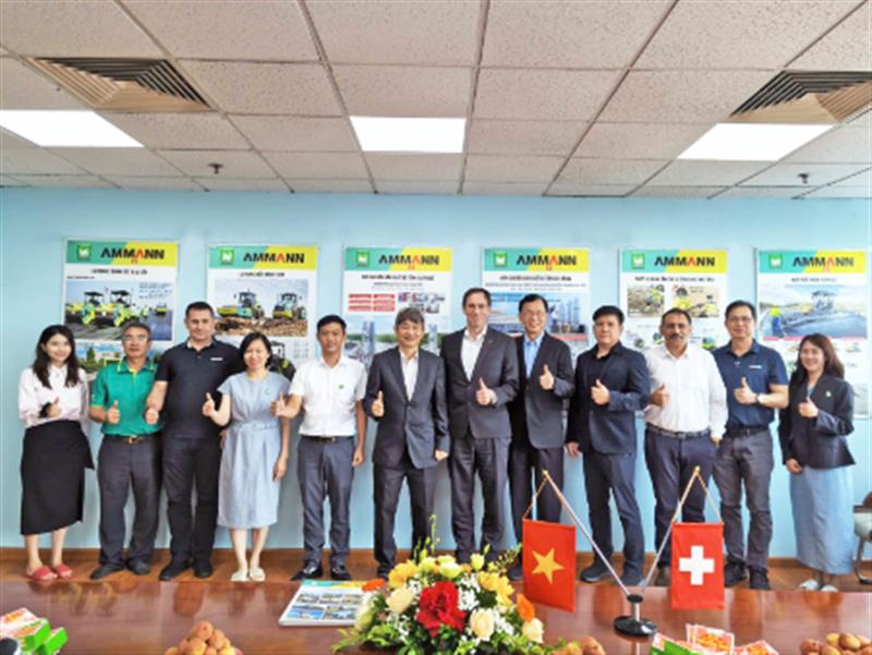 CEO AMMANN thăm Trụ sở MICO GROUP và Giới thiệu dòng sản phẩm hãng mới ra mắt