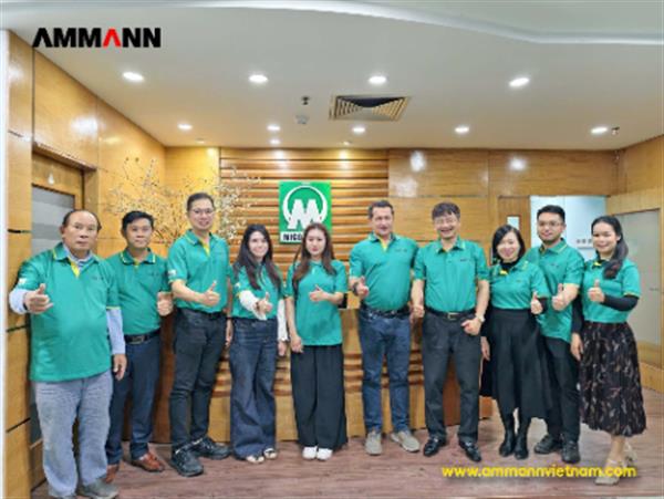 Chuyên gia AMMANN Training thiết bị thi công xây dựng tại Văn phòng MICO GROUP