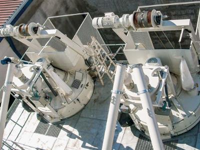 Trạm trộn bê tông kép Ammann 750-4500