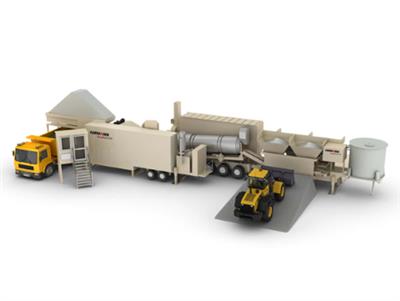 Trạm trộn nhựa đường theo mẻ Ammann ABM 90-140 EasyBatch